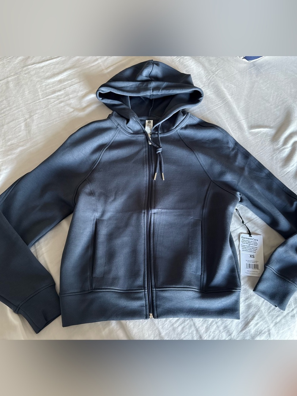 RBX WOMENS FULL ZIP UP HOODIE Hooded Long Sleeve Luxe Soft Sweatshirt XS New